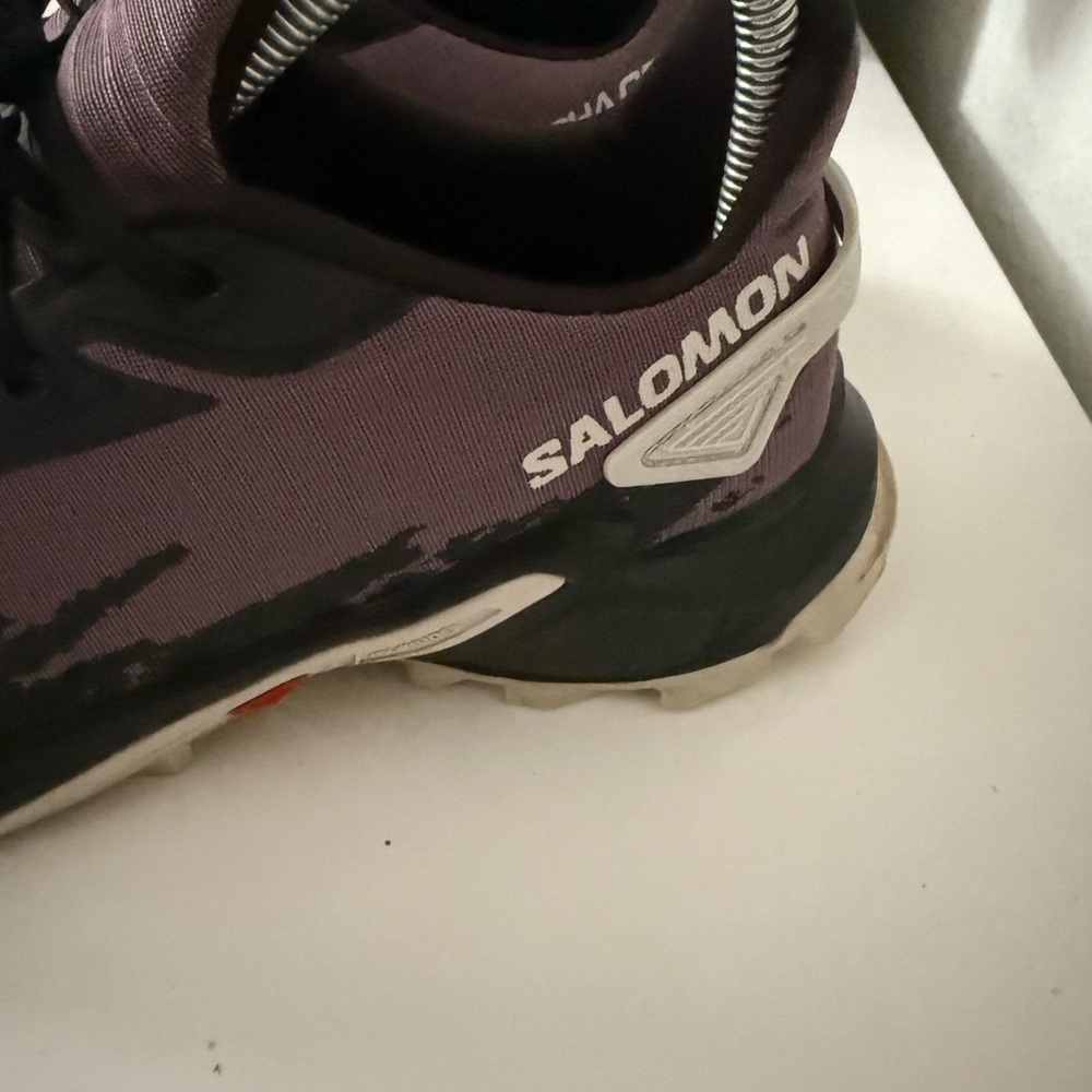 Salomon Alphacross 4 Women's Trail Shoes in Purple and Black - Picture 4 of 11